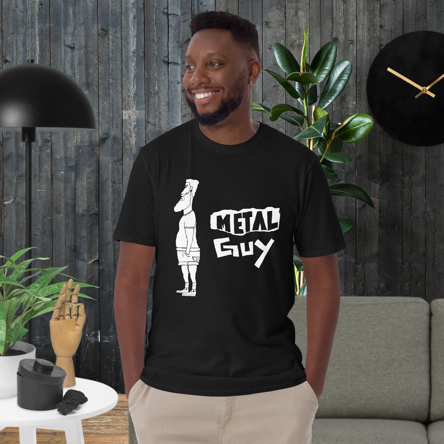 Metal Guy Black T-Shirt