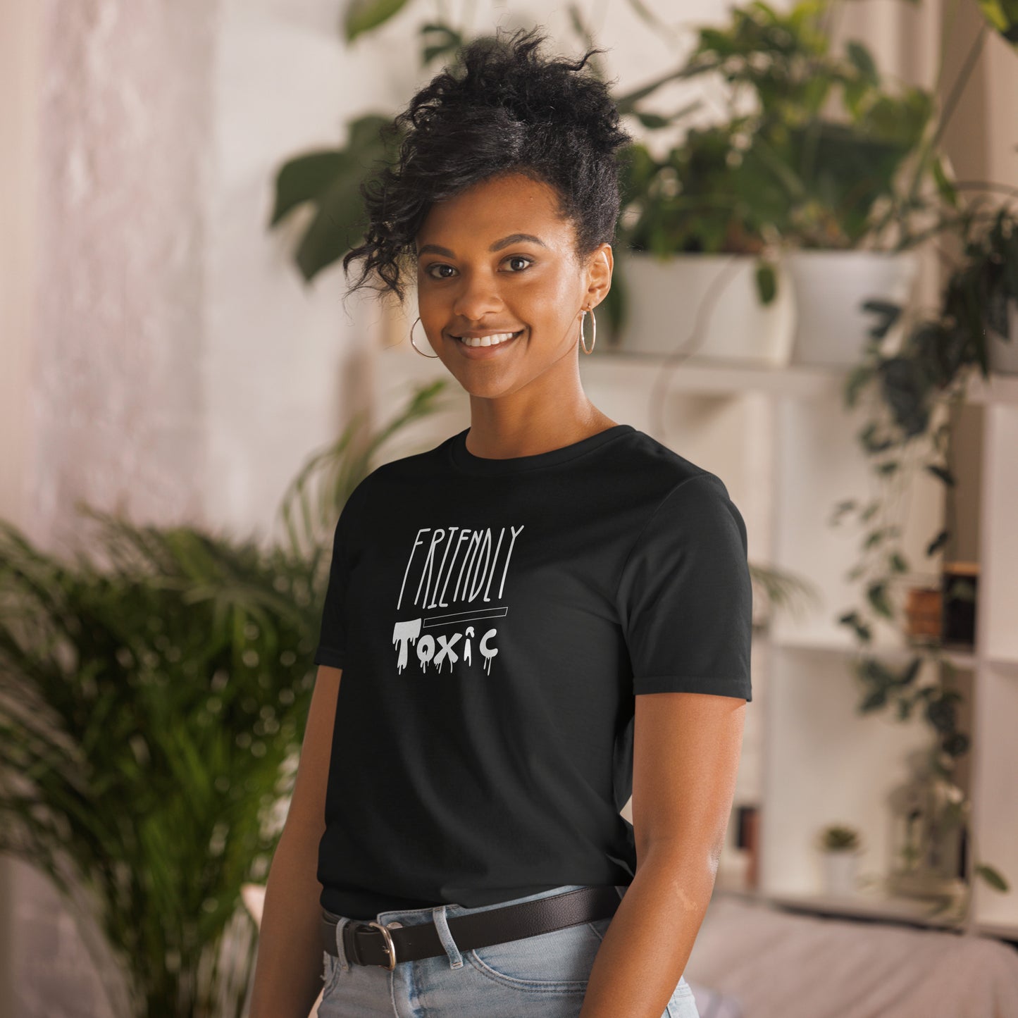 Friendly Toxic Black T-Shirt