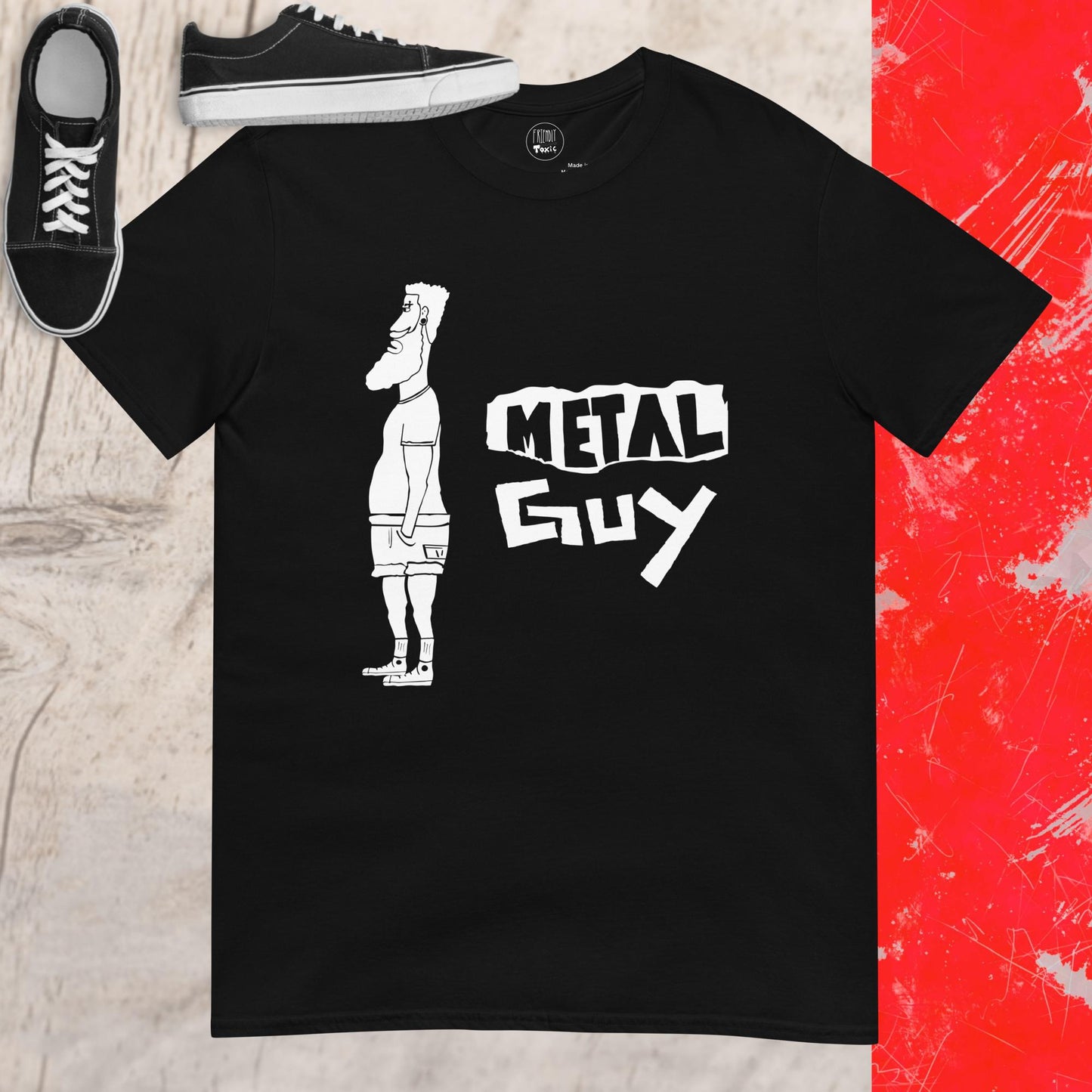 Metal Guy Black T-Shirt