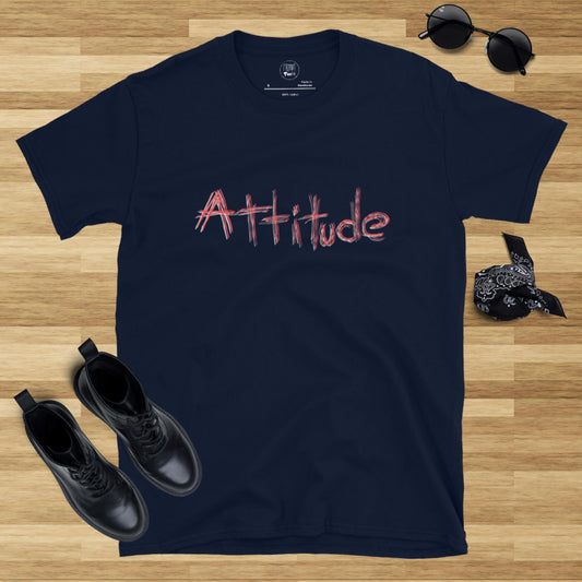 Attitude Navy T-Shirt