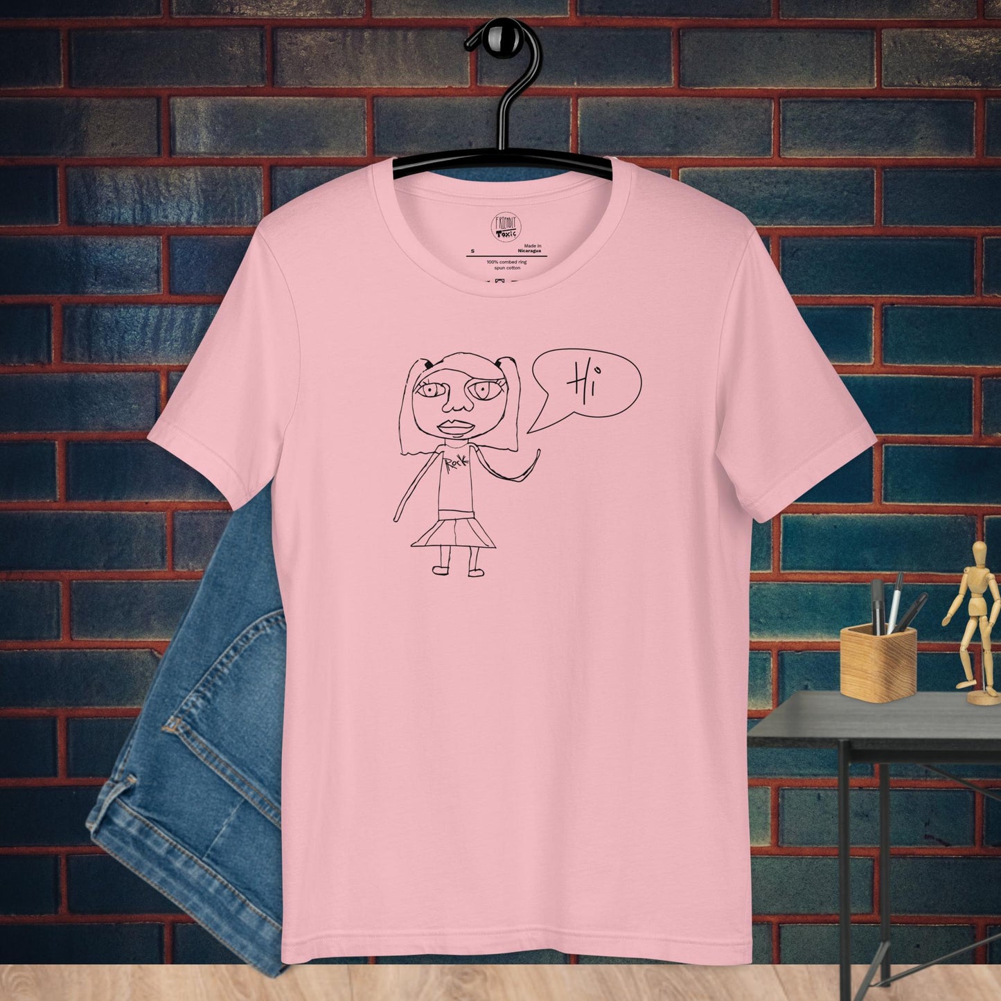 Pink Rock Girl T-Shirt