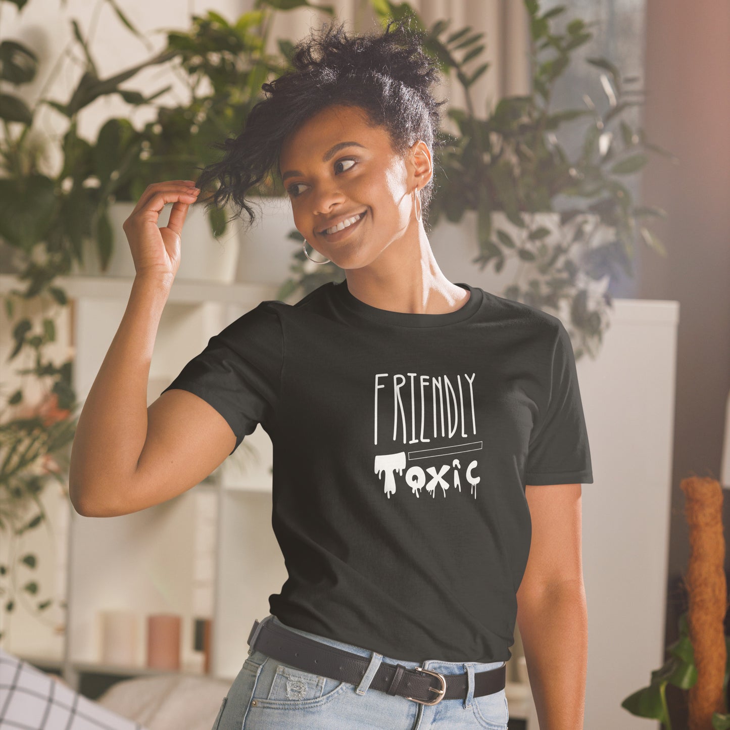 Friendly Toxic Black T-Shirt